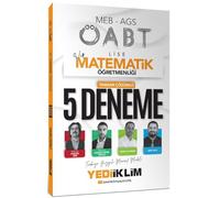 2025 MEB AGS ÖABT VİP Lise Matematik Öğretmenliği Tamamı Çözümlü 5 Deneme Sınavı