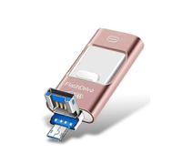 2025 Memory Expansion for iPhone, External Storage Photo Stick High Speed Transfer Flash Drive for iPhone/iPad/Android/PC