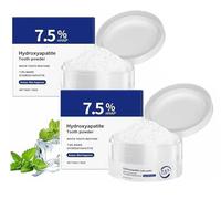 2025 Microcrystalline Hydroxyapatite Powder, Hydroxyapatite Tooth Powder, Nano Hydroxyapatites Toothpaste Powders, Natural Hydroxyapatite Toothpaste Powders for Enamel Protection 50g (2)