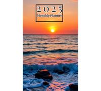 2025 Monthly Pocket Planner: Small 1 Year Calendar Schedule Organizer Start January 2025 to December 2025 with Holidays|Includes Place for Contacts, Notes, Important Dates, and Passwords.