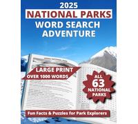 2025 National Parks Word Search Adventure: Fun Facts & Puzzles for Park Explorers