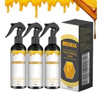 2025 Natural Beeswax Care Spray & Restorer, 120ml B-eeswax Sprays F-urniture Polish, B-eeswax Spray for Floors and Furniture, Beeswax Essential Oil Wax, Be-eswax Furniture Polish for Wood (3)