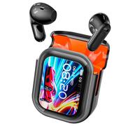 2025 NE20 - Auriculares de traducción 3 en 1 Bluetooth 6.0 AI en tiempo real con 6 modos de transmisión, pantalla táctil LCD para 135 idiomas/acentos, 60 horas de tiempo de reproducción para