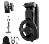 2025 New 4-in-1 Multifunctional Magnetic Selfie Stick, 4-in-1 Multifunctional 360° Rotation Magnetic Selfie Stick, Compact, Lightweight & Perfect for Stunning Selfies Anywhere (1Pc)