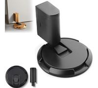 2025 New Adjustable Magnetic Door Stop Wedge, No Drill Punch-Free Silent Windproof Door Holder, Heavy Duty Zinc Alloy, Fits 0.39-0.79in Gaps for Home Office (Black)