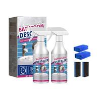 2025 New Bathroom Descaler Foam Cleaner Stubborn Stains Cleaner,All Purpose Rinse Cleaning Spray,Suitable For Faucets Bathtubs Tiles Glass (2 Pcs)