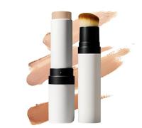 2025 New Blanc Cover Cream Stick, Korean Foundation Stick, Color Changing Foundation, Dual Ended with Detachable Brush, Hydrating, Lightweight, Long-Lasting, Full Coverage for All Skin Types (Medium)