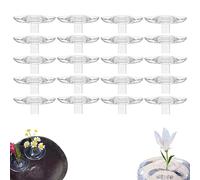 2025 New Creative Floating Floral Arrangement Holder, Modern Floating Vase Pedestal Stand, Wind-Driven Waterproof Flower Holder with Dynamic Rotation (M,20PCS)