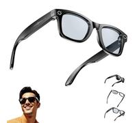 2025 New Cyanvue Ai Smart Glasses, AI Glasses for Men with Camera, 8mp Camera Glass with Music & Call, Clear Sound Via Smart Touch Control, UV Protection, for Men & Women Wear (Anti-Blue Light)