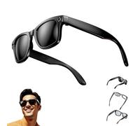 2025 New Cyanvue Ai Smart Glasses, AI Glasses for Men with Camera, 8mp Camera Glass with Music & Call, Clear Sound Via Smart Touch Control, UV Protection, for Men & Women Wear (Sunglasses)