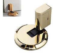 2025 New Door Wedge Stopper, Pleasantk Door Wedge Stopper, No Drill Easy Installation, with Tape & Screws, Adjustable Height, Windproof & Anti-Slam, Zinc Alloy (A)