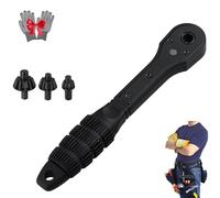 2025 New Drill Chuck Ratchet Wrench, 3-in-1 Drill Chuck Ratchet Wrench, Multifunctional Interchangeable Fastening Clamping Tool, for Power Tools (1Pc)
