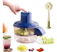 2025 New Electric Grape Peeling Machine - Automatic Small Fruit Tomato Peeling Machine - Rechargeable Commercial Smart Fruit Machine for Grapes, Cherry, Tomatoes, Garlic & More (1Pcs)
