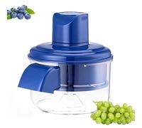 2025 New Electric Grape Peeling Machine, Electric Grape Peeling Machine, Multifunctional Peeler, Rechargeable Commercial Smart Fruit Machine for Grapes, Cherry, Tomatoes (blue)