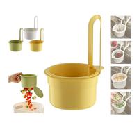 2025 New Faucet Hanging Strainer, Sink Strainer Basket,Kitchen Waste Collector Filter, Food Waste Catcher for Home Kitchen (Green 1pcs)
