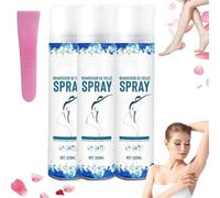 2025 New Hair Removal Spray,Dainty Hair Out,Sensitive Skin Hair Remover Spray Foam for Intima,No Irritation Painless Hair Removal Sprays,Moisturizing HairRemoval Spray,for Men and Women (3)