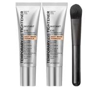 2025 New Instant Eye Tightener,Temporary Under Eye Tightener Cream with Brush,Face Tightening Smoothing Primer,Gentle Skin Care Moisturizing,Reduces Fine Lines & Wrinkles,for All Skin Types 20g (2)