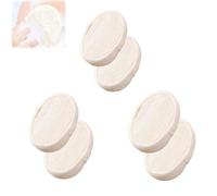 2025 New Loofah Face Scrubber, Shower Exfoliating Sponge, face exfoliator scrubber, Gentle Sponge Exfoliator for Daily Cleansing, Reusable Loofah Fiber Sponges for Full-Body Bath Exfoliation (2pcs)
