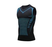 2025 New MENIONIC Tourmaline Posture Corrector Vest, Vitaboost Compression Shirt Power Vest (Black,m)