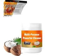 2025 New Multi Purpose Powerful Cleaner for Kitchen,3 in 1 Coconut Oil Cleaning& Polishing Paste,All-Purpose Natural Cleaner Removes Stains for Faucets,Tiles,Oven & Stove Top