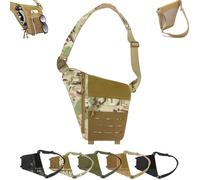 2025 New Powios Crossbod, Powios New Shoulder Crossbody Bag, Mens Cross Body Bag for Outdoors Hiking Traveling (brown)