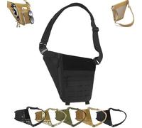 2025 New Powios Crossbod, Powios New Shoulder Crossbody Bag, Mens Cross Body Bag for Outdoors Hiking Traveling (black-A)