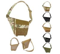 2025 New Powios Crossbody Bag,Mens Cross Body for Outdoors Hiking Traveling,Outdoor Tactical Shoulder Chest,Theft Chest Bag for Men (camouflage)