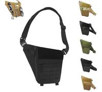 2025 New Powios Crossbody Bag, Powios Crossbody Bag, Mens Cross Body Bags for Outdoor, Hiking & Traveling (Black)