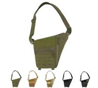 2025 New Powios Crossbody Bag, Shoulder Crossbody Bag for Men, Multifunctional Large Capacity Outdoor Waterproof Chest Bags (Green)