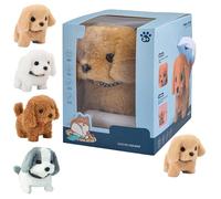 2025 New Realistic Robot Puppy, Nicoo - My Realistic Robot Puppy, Electronic Interactive Stuffed RobotDog, Ai Robotic Dog, Walking, Barking, Tail Wagging (Golden Retriever)