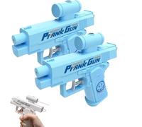 2025 New Reverse Water Gun Prank, 3 Colors Double-Sided Quirky and Trick Spraying Water,Prank Squirt Reverse Water Gun,Fun Two-Way Refillable Large Capacity (2, Pink)