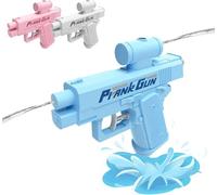 2025 New Reverse Water Gun Prank, 3 Colors Double-Sided Quirky and Trick Spraying Water,Prank Squirt Reverse Water Gun,Fun Two-Way Refillable Large Capacity (1, Blue)