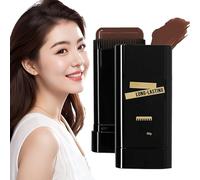 2025 NEW Safe and Convenient Comb Hair Dye - instant hair color stick with built-in comb, Waterproof and Sweat-Proof, Portable Hair Concealer for Women & Men (Brown)