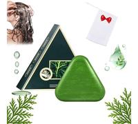 2025 New Shampoo Bar,Natural Plant-Based Solid Shampoo,Gentle cleansing and nourishing treatment for healthy hair,Smooth and Fluffy,Suitable for all hair types for Women and Mens (1PCS)