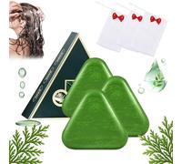 2025 New Shampoo Bar,Natural Plant-Based Solid Shampoo,Gentle cleansing and nourishing treatment for healthy hair,Smooth and Fluffy,Suitable for all hair types for Women and Mens (3PCS)
