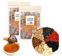 2025 New Sip Into Nature With Every Cup Of Ginseng Six Treasure Tea, Kidney Tea Formula Ginseng Eight TreasuresTea, Natural Liver And Kidney Care Pure Chinese Herbal Medicine Five Treasure Teas (2)