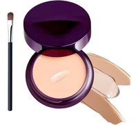 2025 New Soft Matte Cream Concealer, Full Coverage Waterproof Concealer, Long lasting and Lightweight, Suitable for Blemishes, Scars, Tattoos (Ivory)