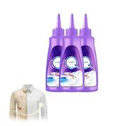 2025 New Stain Remover for Clothes, Biological Enzyme Laundry Detergent, White Shirt Garment Stubborn Stain Cleaner Oil Remover for Most Types of Clothes (3pcs)