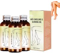 2025 New Swellclear Massage Oil for Legs, Massage Oil for Swelling Legs and Feet, Reduce Leg Swelling Naturally for Women Men Full Body Relaxing 50ml (3)