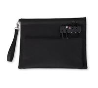 2025 New Travel Lock Bag, Double Layer Anti-Theft Handbag, Locking Accessories Pouch, with 3 Digit Code, for Personal Items Backpacks, Gym Bags More (Black)
