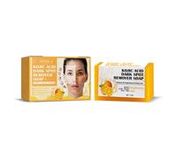 2025 NEW Turmeric Soap +Turmeric Oil,Kojic Acid Soap, Turmeric Soap Bar, Vitamin C Soap Bar, Dark Spot Removal, Gentle Soap for Acne, Blackheads, Deep Cleansing for Face and Body (1pcs,soap)