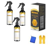 2025 New Version of Natural Micro-Molecule Beeswax Spray, Floor and Furniture Beeswax Spray, Suitable for Living Room, Kitchen and Wooden Floor Furniture (3PCS)