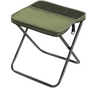 2025 New Zipper Folding Stool Portable Stool for Mountaineering and Hiking Lightweight Foldable Chair with Carrying Bag for Outdoor Picnic Hiking Fishing (Green,Large)