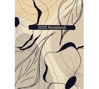 2025 Notebook: This 2025 notebook features 100 pages of high-quality, smooth paper, perfect for jotting down notes or ideas. Its sleek, compact design ... for work, school, or creative projects.