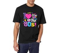 2025 nueva camiseta hombre camiseta hombres camiseta camiseta de los años 80 camisas para hombres: I The 80s Shirt Tops Vintage 80 Camiseta de música de los años 80 trajes fiesta de cumpleaños juego