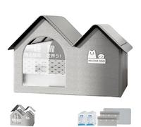 2025 Nueva casa de aire acondicionador para gatos, casa para perros con aire acondicionado, casa para perros con Ac, casa de refrigeración para mascotas, plegable, para perros pequeños, medianos y