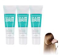 2025 Nueva crema alisadora capilar con proteínas, tratamiento rápido alisador y nutritivo con colágeno y seda para cabello rizado (3pcs)