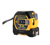 2025 Nueva regla de The Almighty Ruler, Almighty Tools, cinta métrica 3 en 1, cinta métrica digital, herramienta de medición (amarillo, 60 cm)