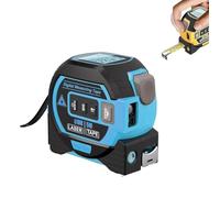 2025 Nueva Regla Todopoderosa Herramientas Todopoderosas Cinta métrica Regla Todopoderosa Cinta métrica digital Telémetro 3 en 1 con pantalla LED Herramienta de medición de cinta Todopoderosa (AMARILL