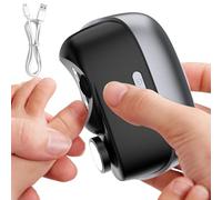 2025 Nuevo Cortauñas Eléctrico Para Uñas De Los Pies, Pulidor De Uñas Con 2 Velocidades, Almacenamiento De Recortes, Automático Cortaúñas Con Luz LED, Para Bebés Niños Adultos